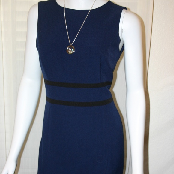Evan Picone Dresses & Skirts - Black Label by Evan Picone  Navy Dress Size 4